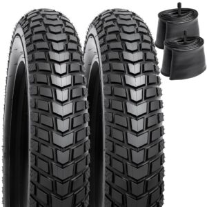 Два чифта вътрешна и външна гума 24x4.0 за фетбайк 98-507